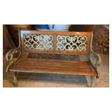 Decorative cast iron  bench Regalia