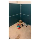 Ping pong table top and accessories