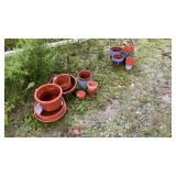Terracotta pots