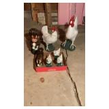 Outdoor concrete yard ornaments