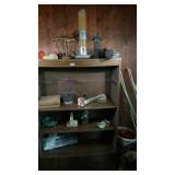 Outdoor decor, birdfeeders/ including shelving