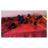 Assorted solar lights
