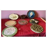 Garden decor stepping stones/stand