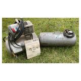 Air compressor and air tank