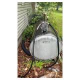 200 gallon fuel tank with manual pump