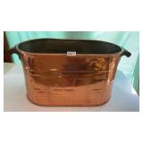 Copper tub 24x131/4
