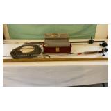 Fishing lot/extendable cane pole zebco rod n reel