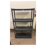 Plastic shelf 36x14x55
