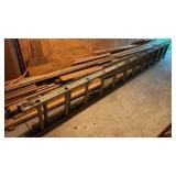 Aluminum extension ladder 21 foot Werner