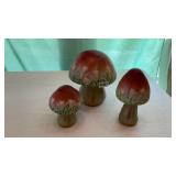 Garden mushroom set