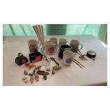 Miscellaneous  mugs and trinkets