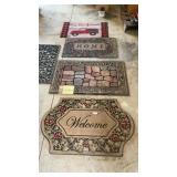 Outdoor rugs lot of 5
