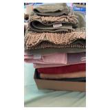 Two boxes of towels
