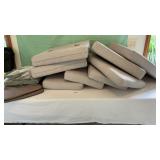 Cushions 24x22(4) and 22x17 (4)