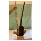 Electric fence post