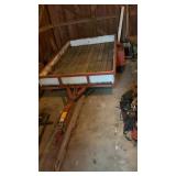 Tilt bed trailer 5 foot wide 8 foot long single