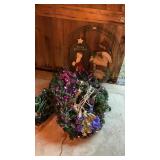 Christmas wreaths and decor