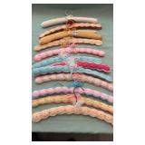 Crocheted hangers