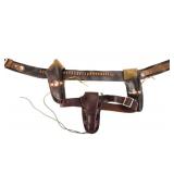 Leather Holster Belts - size 40