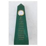 R.F. Kennedy Clock, 11" tall