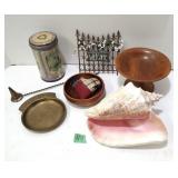 Vintage Dï¿½cor incl large seashell