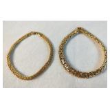 14K Bracelets 8" -  15gr total.