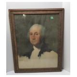 Vintage George Washington Framed Print