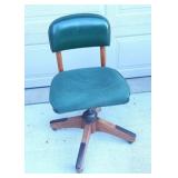 Vtg Rolling Office Chair