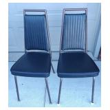 Pair of MCM Chromcraft Dinette Chairs
