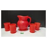 Kool-Aid Plastic Pitcher & Cups
