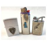 Lighters incl Zippo