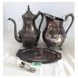 Silver Plate/Silver on Copper Pieces