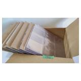 Box of Trading Card/Sports Cards Plastic Sleeves