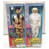 Totsy Major Gil Jones Action Figure Dolls (2)
