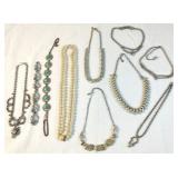 Antique Ladies Necklaces - some condition noted -