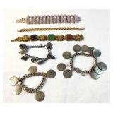 Bracelets including charm