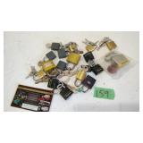 Lot of Luggage & Case Locks