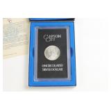 1882 CC Morgan Dollar. GSA Black Box