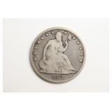 1873 Seated Liberty Half Dollar