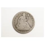 1861 Seated Liberty Half Dollar