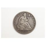 1853-O Seated Liberty Half Dollar