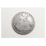 1854-O Seated Liberty Half Dollar Arrows & Rays