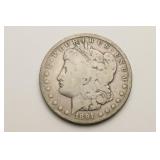1891-CC Morgan Dollar