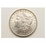 1887 Morgan Dollar
