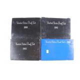 Four Proof Sets 1980-83