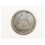 1875-S  Twenty Cent Piece