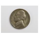 1943/2 Jefferson Nickel. Wartime Silver issue