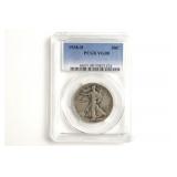 1938-D Standing Liberty Half Dollar. PCGS VG-08