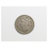 1865 Three Cent (Nickel)
