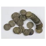 32 Wartime Silver Jefferson Nickels